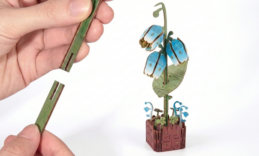 Image 12: Set di mattoncini da costruzione 3D con piante