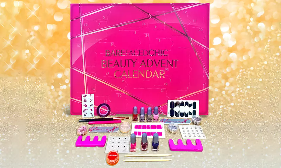 One, Two or Three Bare Faced Chic Advent Calendars in Choice of Variety - Primary Image