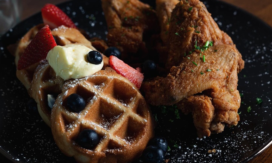 Image 5: Brunch for Two or Four with Mimosas OR $50 Or $100 Dining Credit 