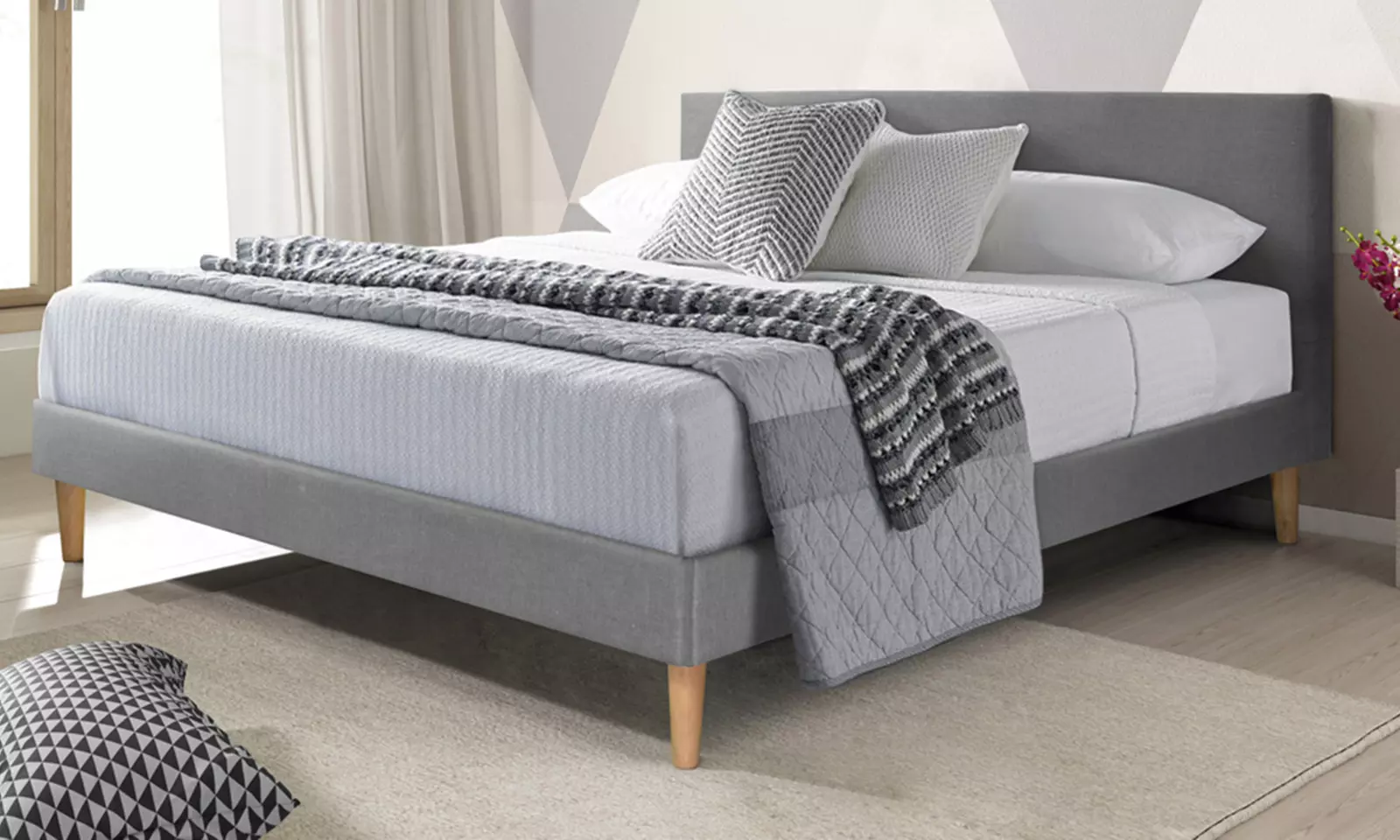 Sampur Stoffbett „Marquis“