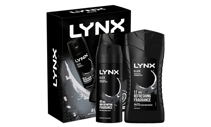 Image 1: 'Black'-geschenkset van het merk Lynx