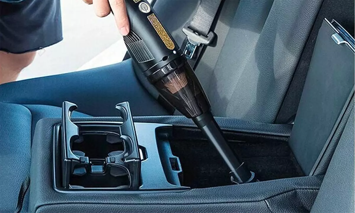 Mini aspirateur sans fil avec accessoires - Primary Image