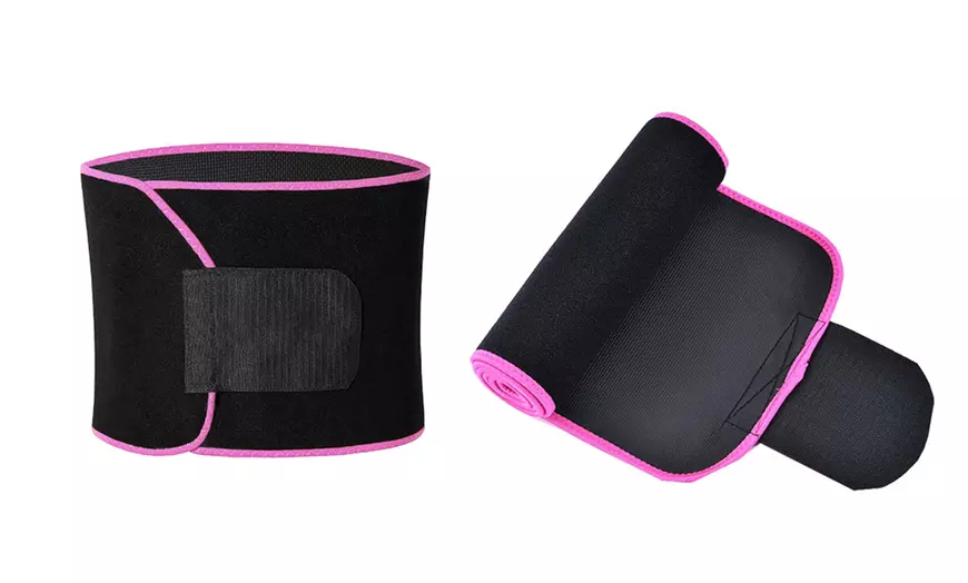 Image 7: Neoprene Sweat Waist Trainer