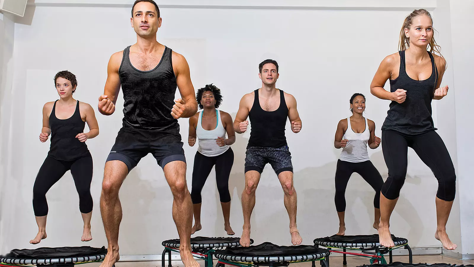 Online Trampoline and Fitness Classes at TrampoLEAN (Up to 38% Off). Six Options Available. - Second Medium