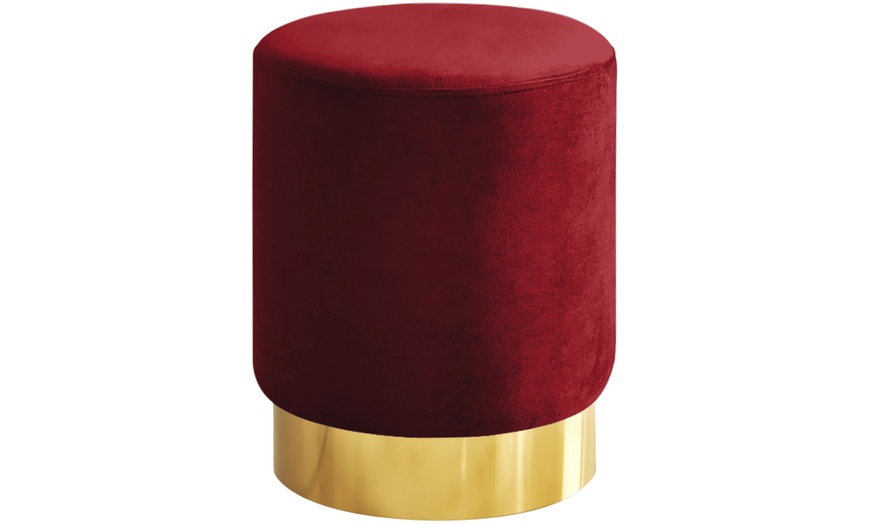 Image 13: Pouf con design a cilindro