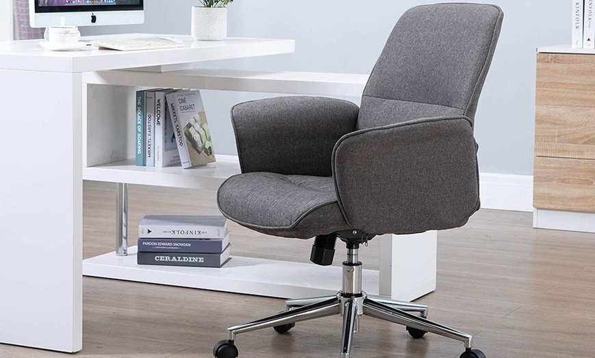 Image 3: HomCom Vinsetto Office Chair