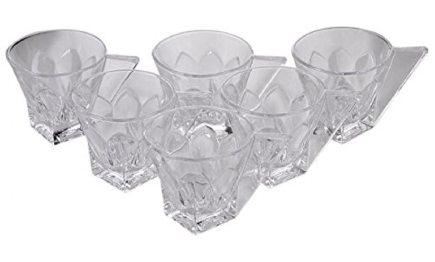 Image 5: RCR 6-Piece Crystal Tea Cup Set