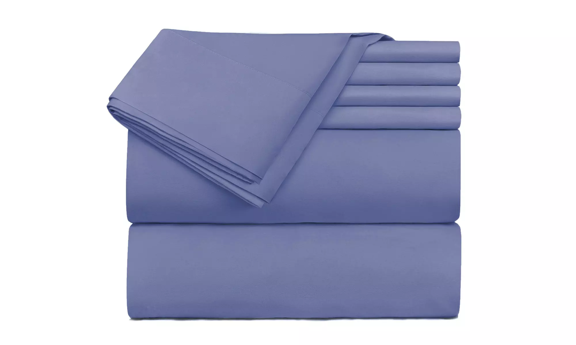 Nestl 7 Piece Split King Bed Sheet Set - Extra Deep Pocket Split King Sheet Set