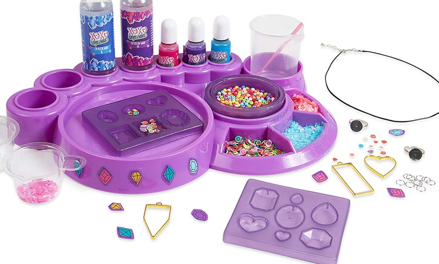 Image 2: Sambro Kids' Jewellery Craft Kit