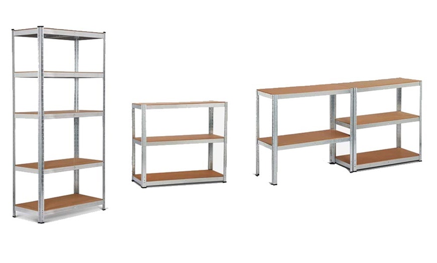 Image 2: Five Tier Metal Storage Unit