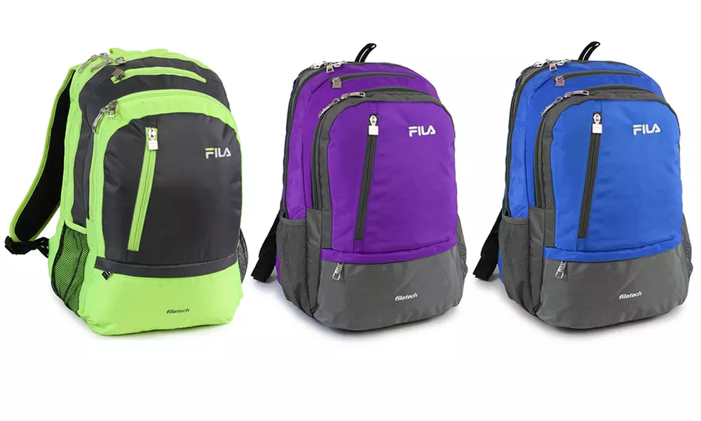 FILA Duel Tablet and Laptop Backpacks - Primary Image