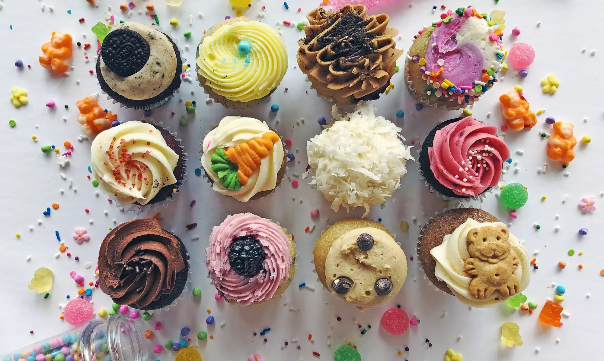 C$9.99 for One Dozen Mini Cupcakes at Flirt Cupcakes (C$18.95 Value) - Primary Image