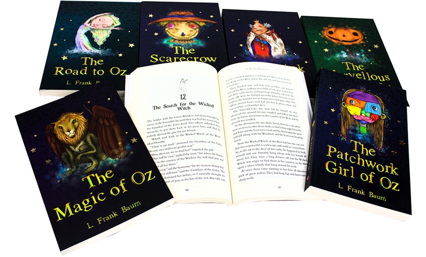 Image 4: The Wizard of Oz 15-Book Box Set