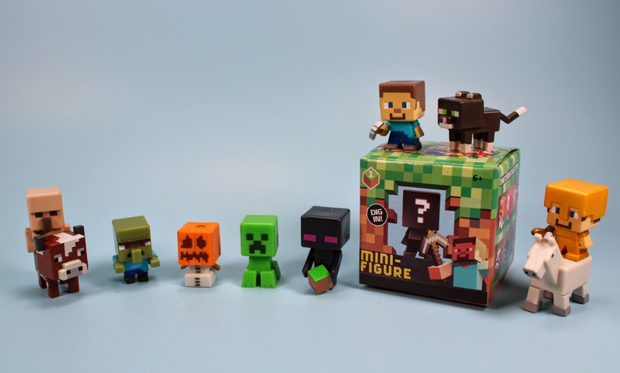 Image 1: Mattel Minecraft Action Figures 