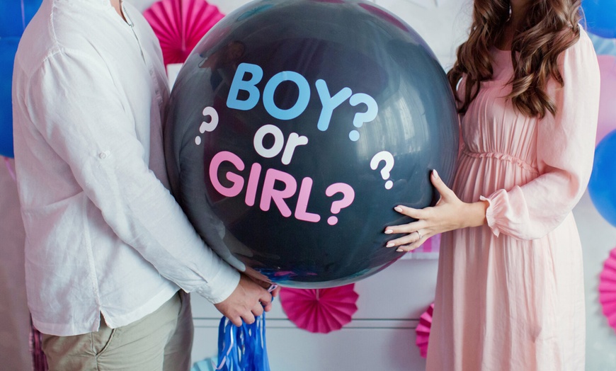 Image 2: Shooting photo Gender reveal avec Delphine Burton Photographe