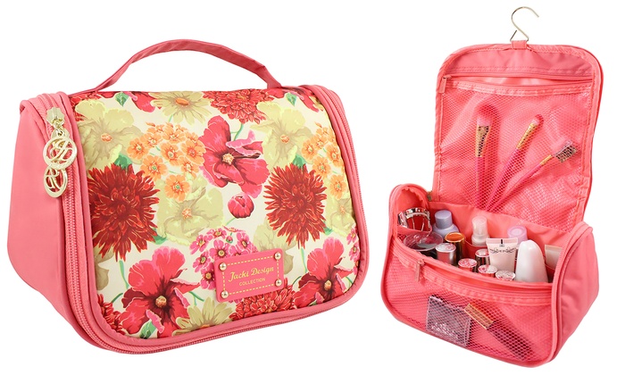 floral travel bag