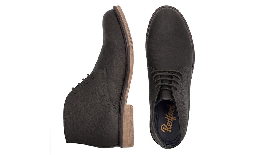 Image 7: Redfoot Leren Chukka-laarzen