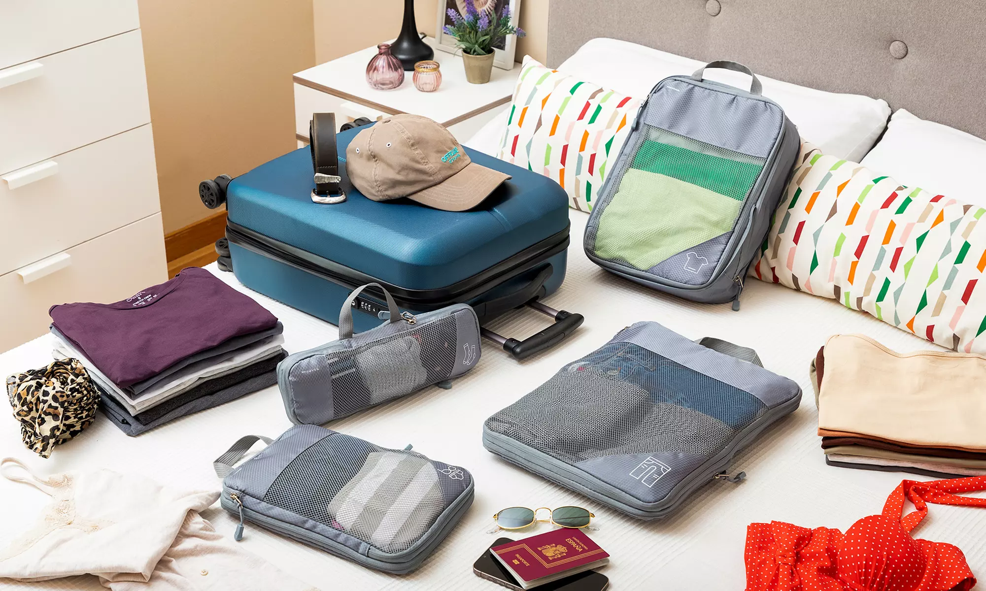 Ensemble de sacs de rangement InnovaGoods, sac au choix - Primary Image