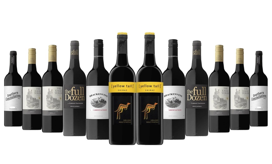 Image 2: Mixed Aussie Red Wine Dozens Inc Yellow Tail