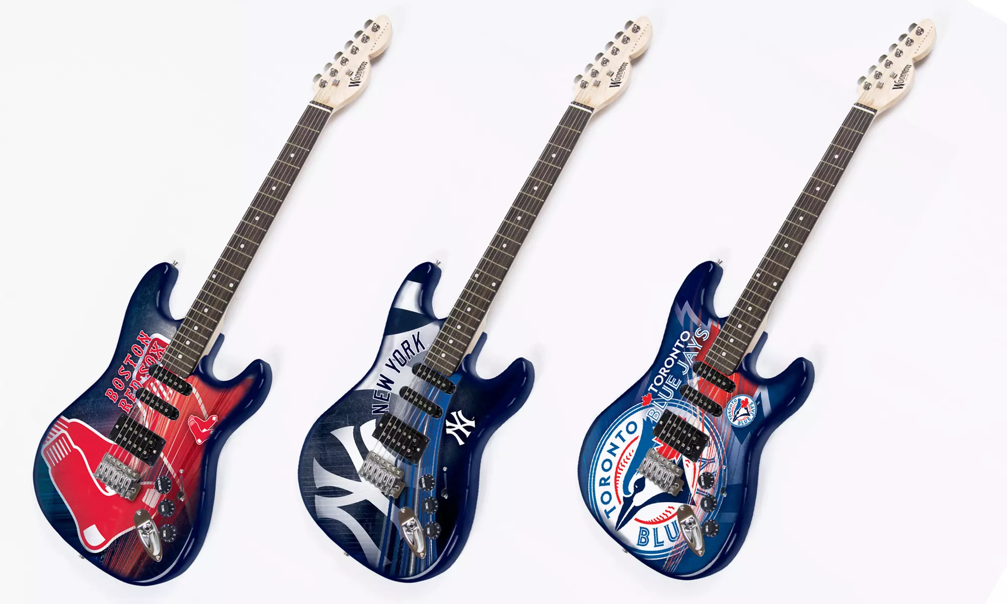 The Sports Vault Corp MLB Northender Electric Guitar Series II - Primary Image