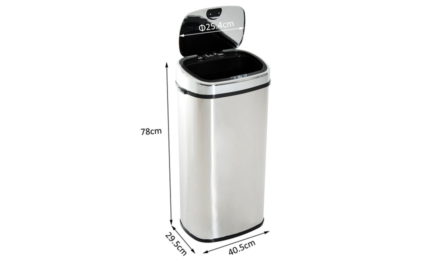 Image 6: HomCom Sensor Bin Range