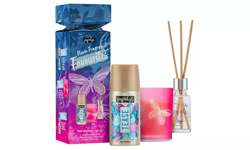 Image 1: Coffret cadeau de parfums d'ambiance Impulse pour femme 