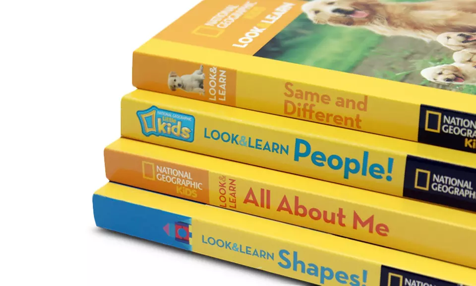 National Geographic Little Kids Look & Learn Book Set (4-Piece) - Primary Image