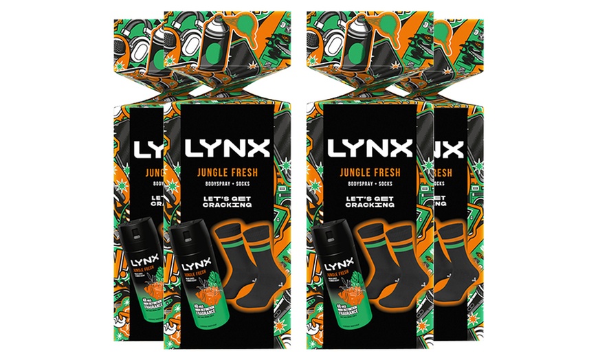 Image 4: Up to Four Lynx Jungle Fresh Gift Sets for Him