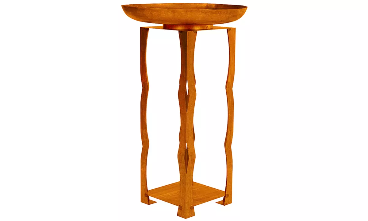 Brasero para exterior con diseño moderno de Home Deluxe