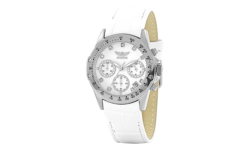 Image 5: Women's Aviator Watch