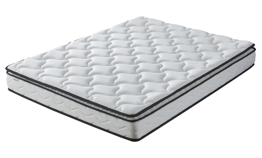 Image 2: Matelas Empereur à mémoire de forme 22cm avec son surmatelas