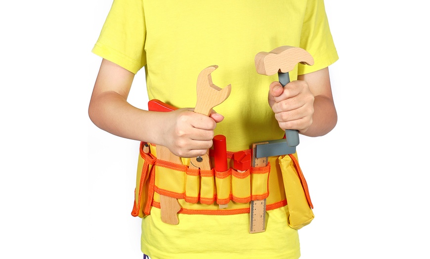 Image 4: My Tool Belt Toy Set