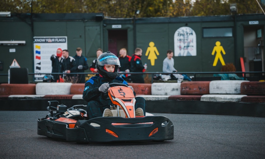 Image 1: Go-Karting for Up to Four