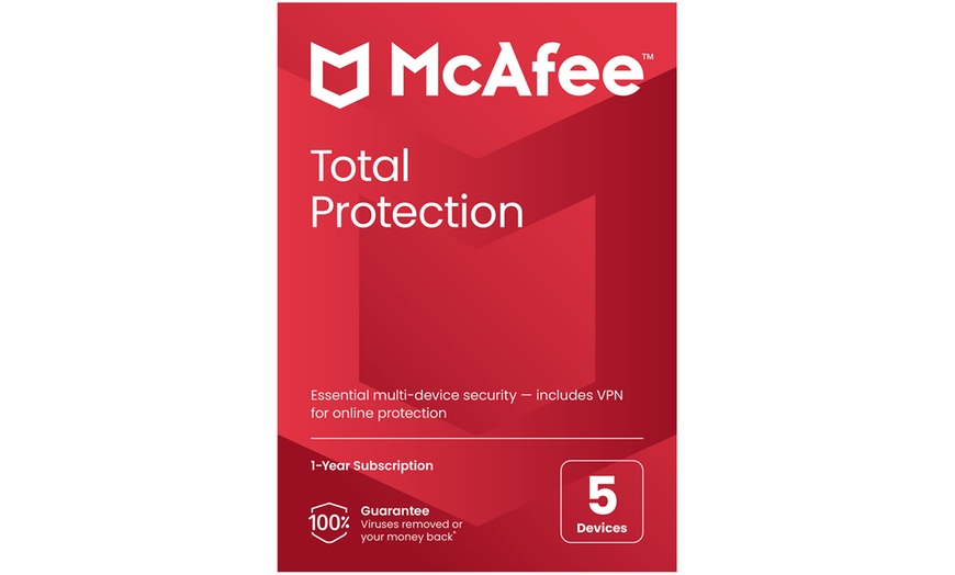 Image 4: McAfee Total Protection for 1, 3 or 5 Years Devices