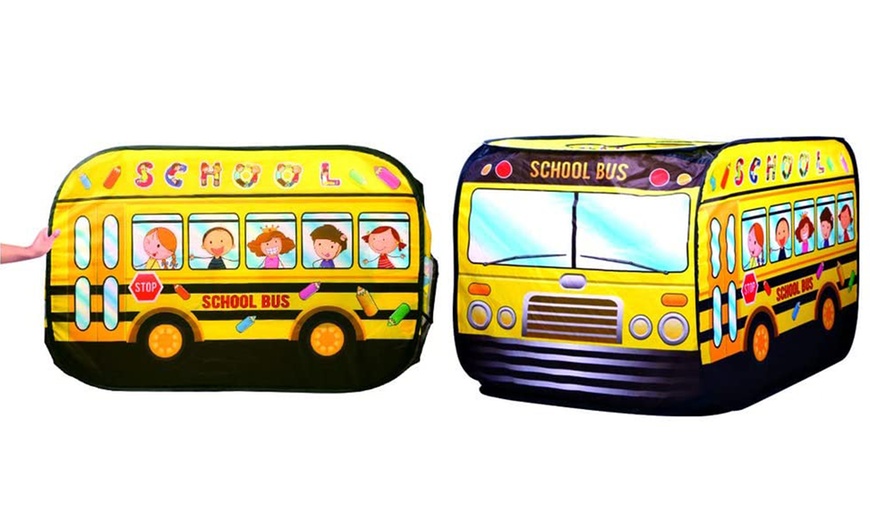 Image 6: School Bus Foldable Play Tent