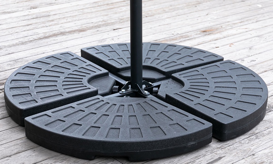 Image 24: 3M Cantilever Parasol Water-, UV-Resistant with Adjustable Height