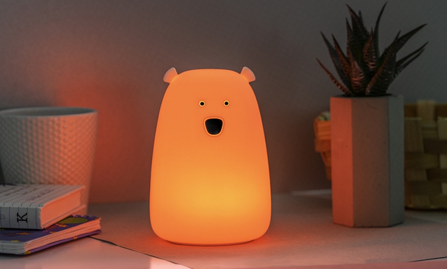 Image 3: Silicone Night Light for Children