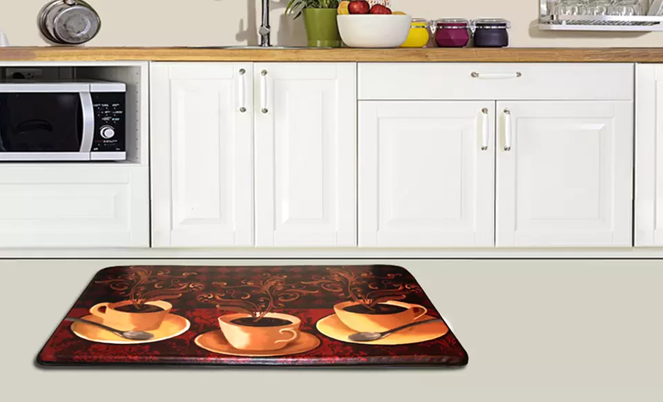 Anti-Fatigue Printed Kitchen Floor Mats. Multiple Prints Available. Free Returns. - Second Medium