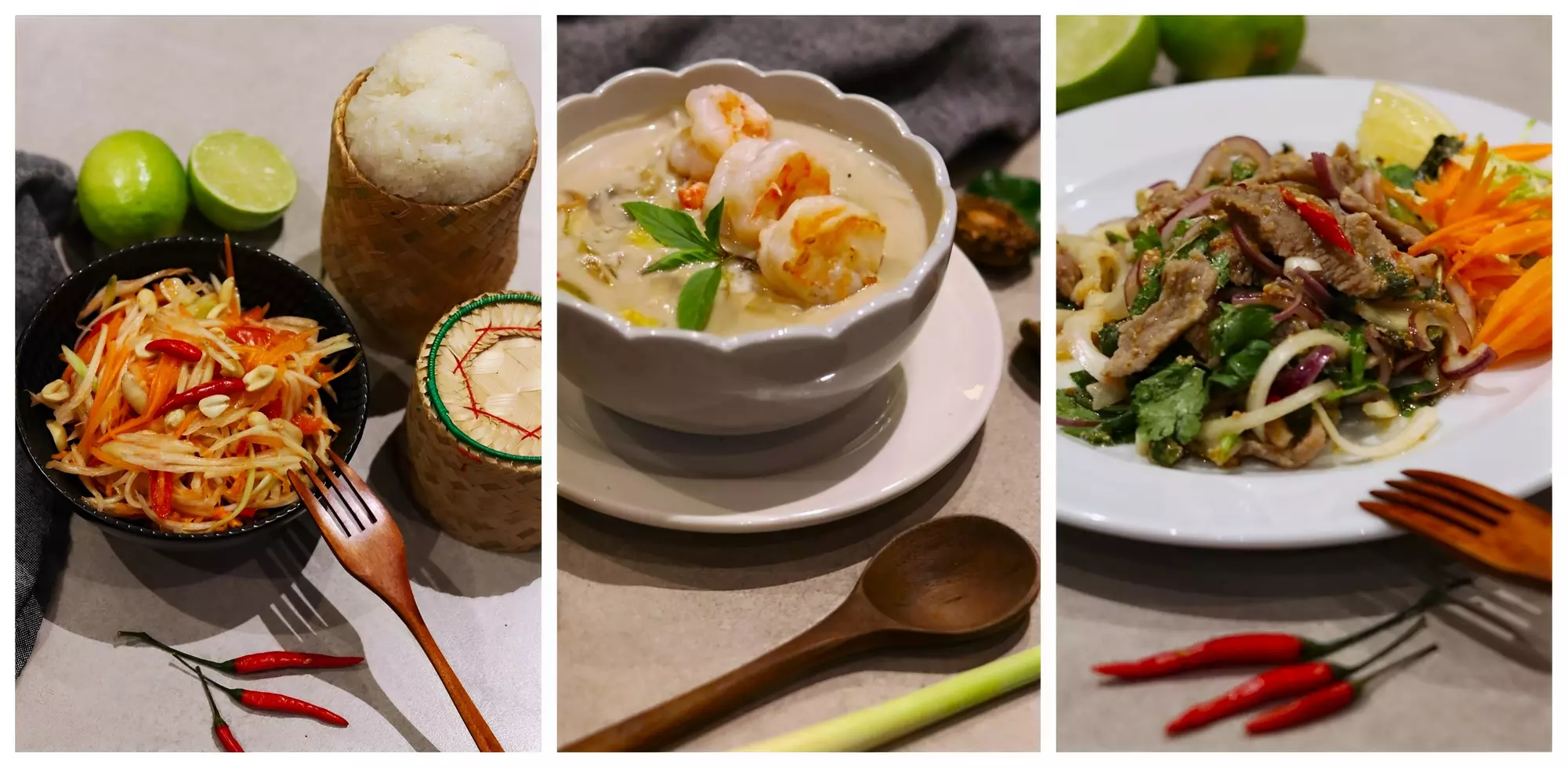 Savor Thai Flavours: Indulge in a Starter, Main, and Ale/Wine Combo