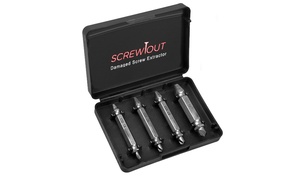 Up to Four Damaged Screw Extractor Sets