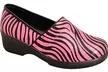 Rasolli Women's Zebra Print Clogs - Second Medium