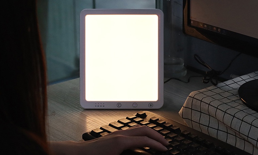 Image 9: Compact SAD Light Lamp with Adjustable Features