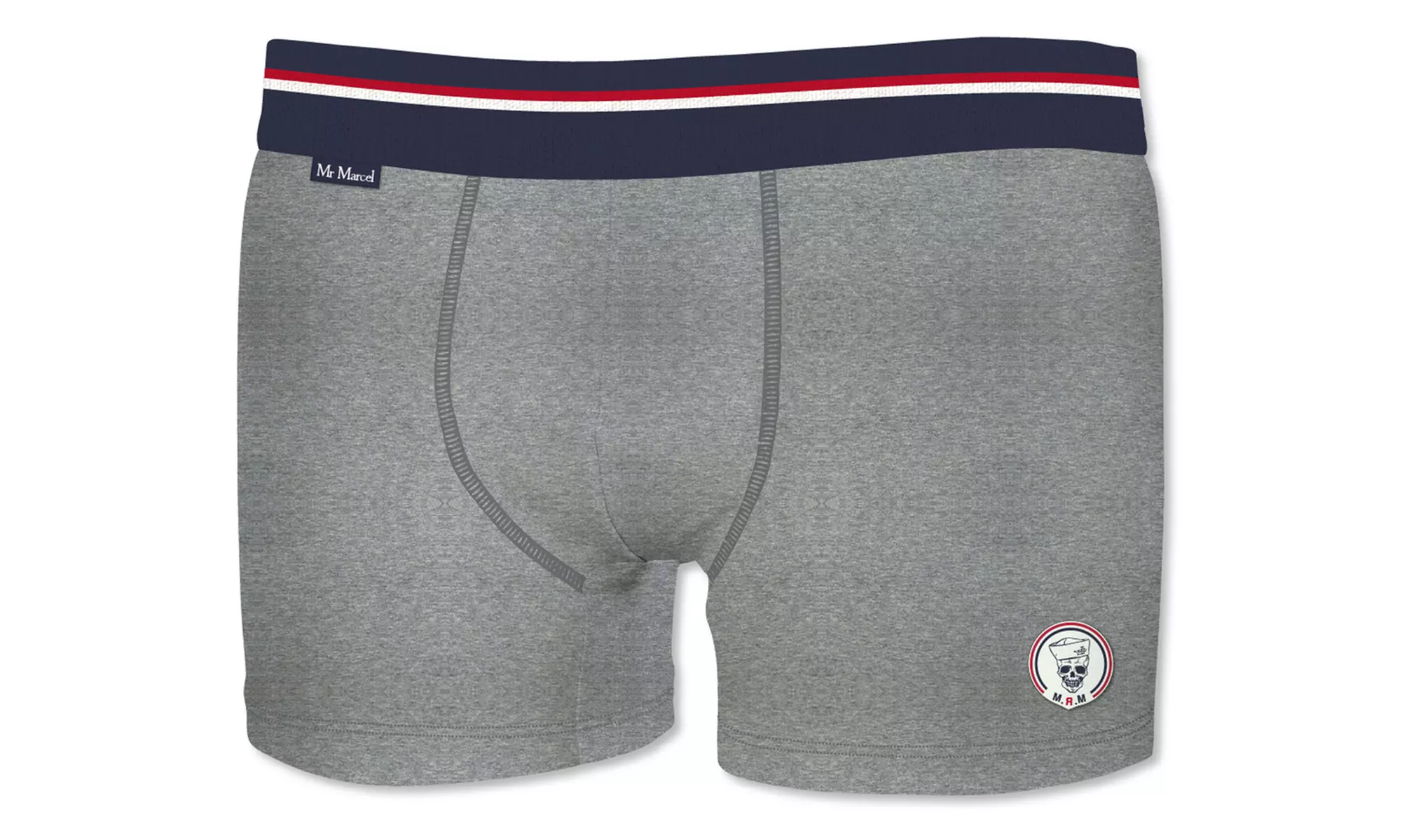 Pack de 4 boxers homme de la marque Mister Marcel multicolore - Second Medium