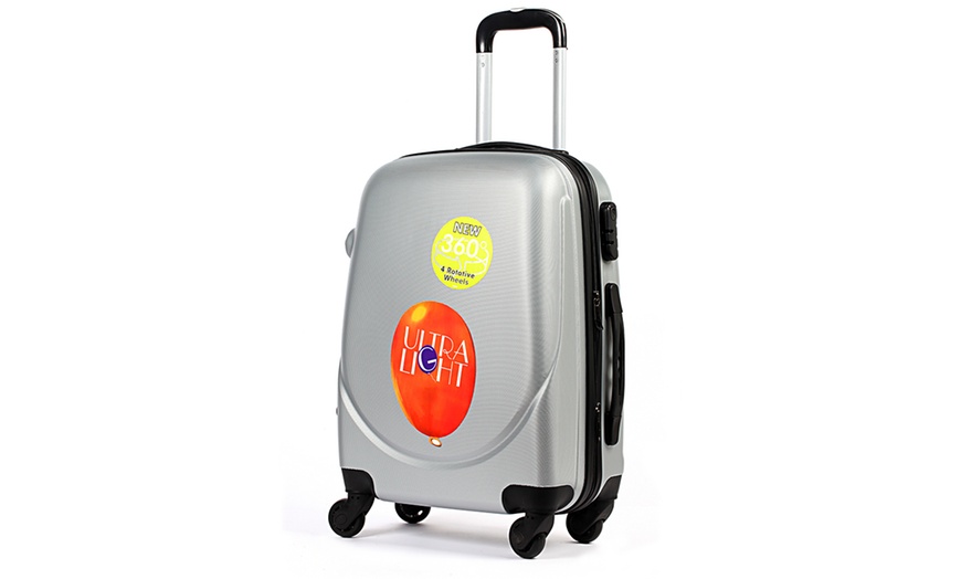 Image 7: Hard Shell Cabin Luggage Case