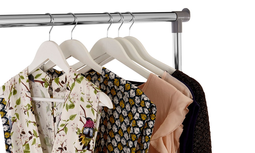 Image 9: Clothing Hanging Rail