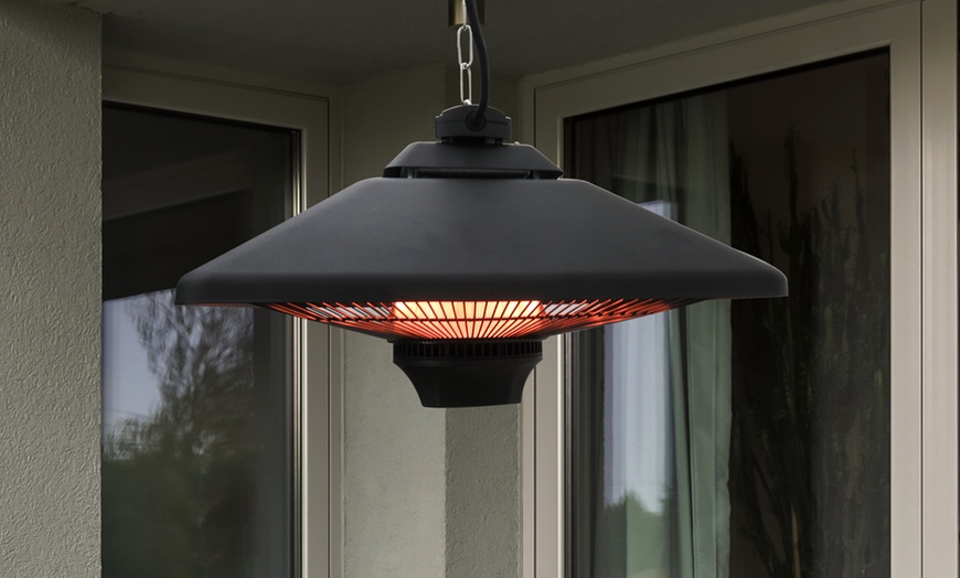 Image 2: Outdoor Hanging Electric Heater