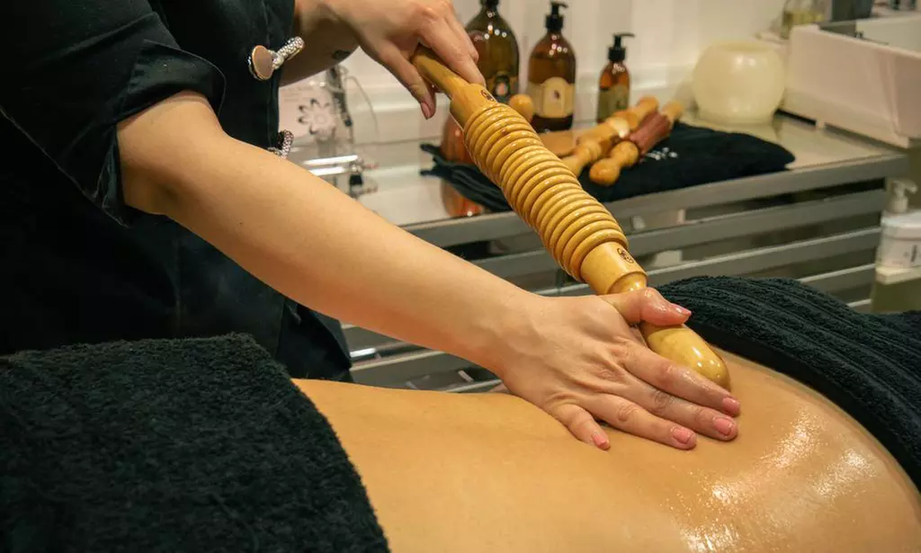 1 o 2 sesiones de maderoterapia corporal de 20 minutos