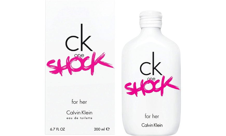 Image 1: Calvin Klein Shock for Her EDT Womens Perfume 200ml