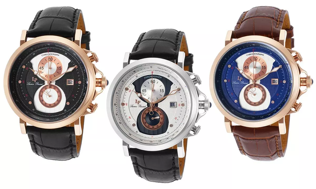 Lucien Piccard Pegasus Men's Chronograph Watch - Primary Image