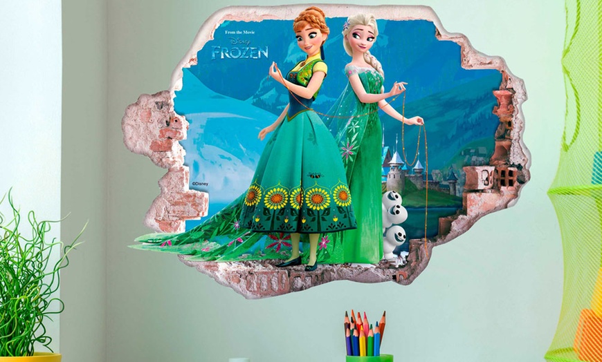 Image 5: Disney's Frozen Vinyl Wall Decals